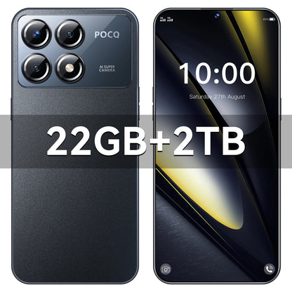 X6 Pro Smartphone 5G 7,3 cala HD 22G + 2TB Telefon komórkowy Dual SIM Telefony komórkowe 7800mAh Telefony komórkowe odblokowane Wersja globalna Celulares