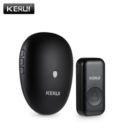 KERUI M521 Wireless Doorbell Outdoor 57 Song 300M Range Smart Home Door Bell Chime Ring 433MHz Waterproof Button Plug and Play