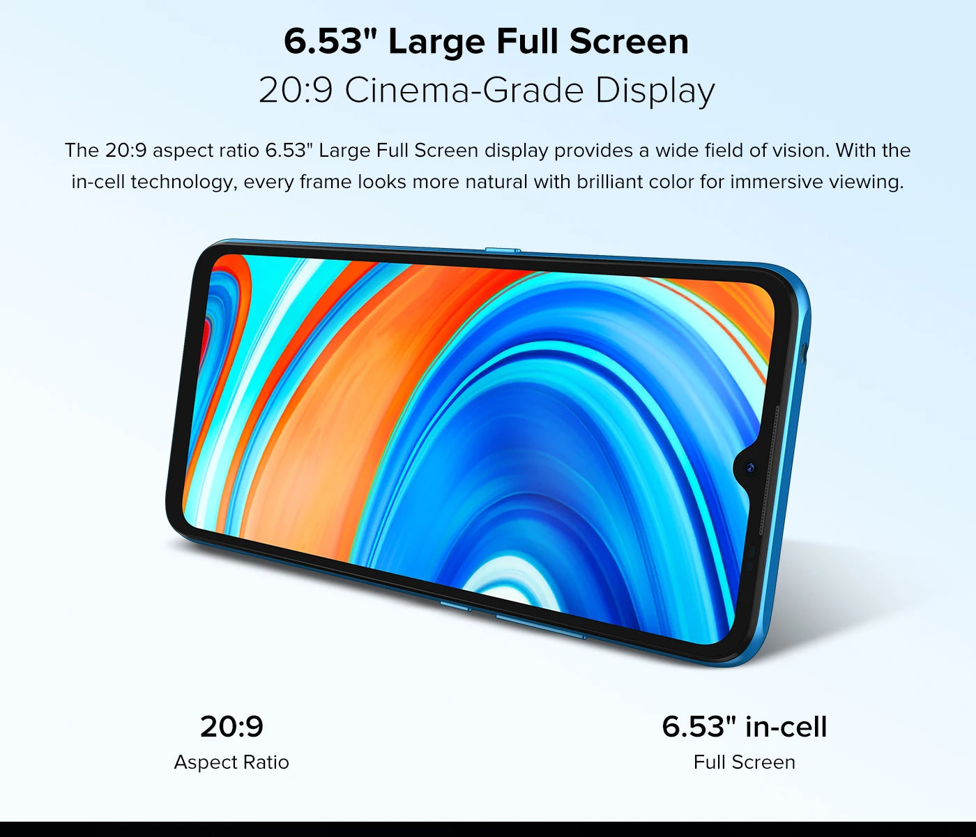 UMIDIGI A9 Smartphone Android 11 Global Version 13MP AI Triple Camera Helio G25 Octa Core 6.53" HD+ 5150mAh Cellphone