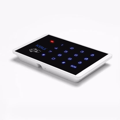 KERUI K16 433MHz Wireless RFID Touch Keyboard Keypad For W181 W184 W202 W204 GSM WIFI Home Security  Alarm System