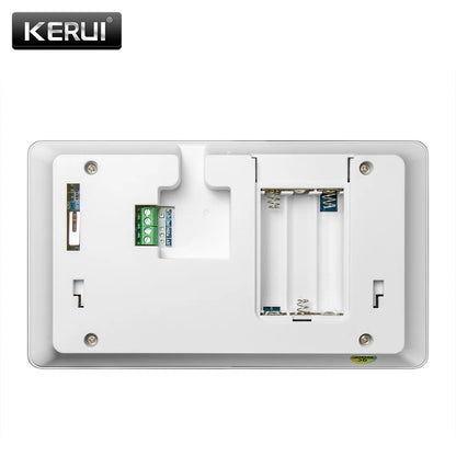 KERUI K16 433MHz bezprzewodowa klawiatura dotykowa RFID do W181 W184 W202 W204 GSM WIFI system alarmowy do domu