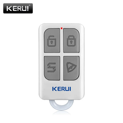 KERUI RC531 Wireless Remote Control 4 Buttons For KERUI GSM PSTN Home Alarm System Portable Key Fobs