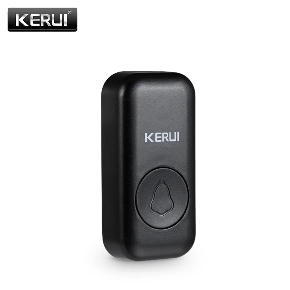 KERUI M521 Wireless Doorbell Outdoor 57 Song 300M Range Smart Home Door Bell Chime Ring 433MHz Waterproof Button Plug and Play