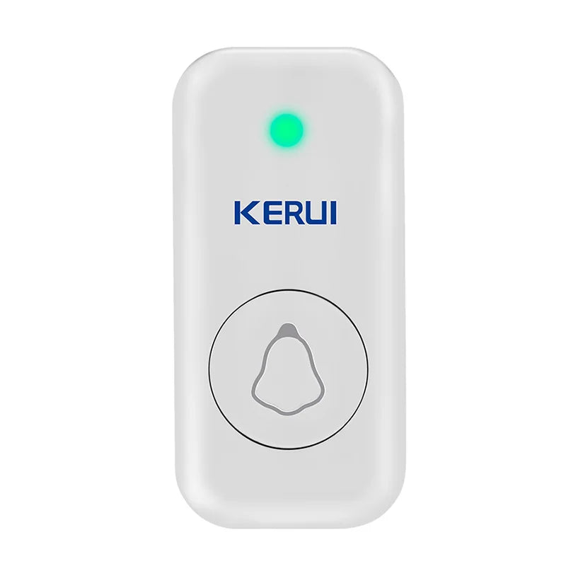 KERUI M521 Wireless Doorbell Outdoor 57 Song 300M Range Smart Home Door Bell Chime Ring 433MHz Waterproof Button Plug and Play