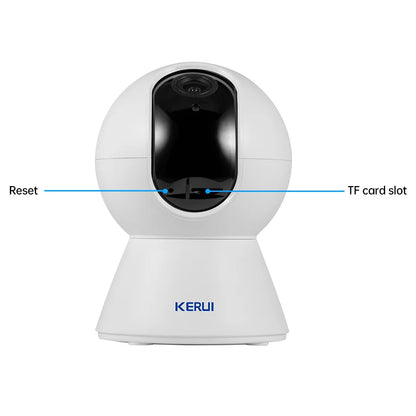 KERUI 5MP 8MP 4K HD Tuya Smart Mini WiFi Kamera IP Wewnętrzna Bezprzewodowa Kamera Bezpieczeństwa Domowego CCTV Z Automatycznym Śledzeniem