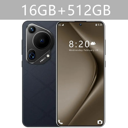 P70 Ultra Smartphone 7.3 cala Globalna wersja Android14 Oryginalny telefon komórkowy Snapdragon 8 gen 3 Telefon komórkowy 5G Dual Sim Telefony komórkowe