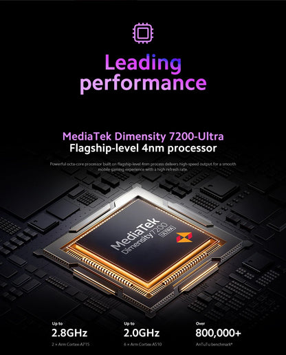 [Wersja globalna] Nowy smartfon Xiaomi Redmi Note 13 Pro Plus 5G 120 W HyperCharge MediaTek Dimensity 7200-Ultra 200 MP OIS Camera