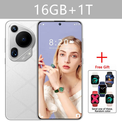 P70 Ultra Smartphone 7.3inch Global Version Android14 Original Mobile Phone Snapdragon 8 gen 3 Cell Phone 5G Dual Sim Cellphones