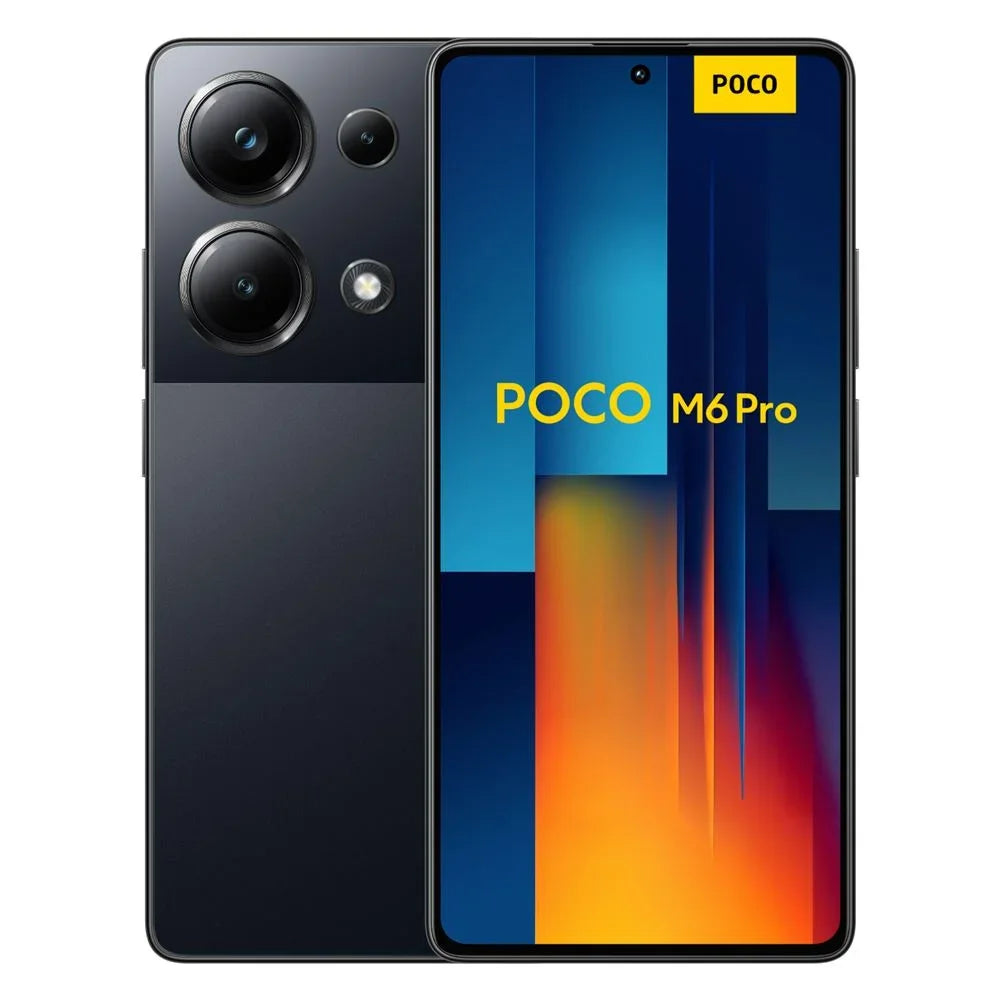 POCO M6 Pro 4G Global Version Smartphone Helio G99 Ultra 120Hz Flow AMOLED 64MP Triple Camera with OIS 67W turbo charging