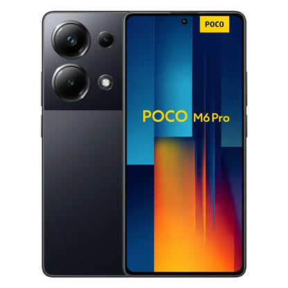 POCO M6 Pro 4G Global Version Smartfon Helio G99 Ultra 120Hz Flow AMOLED 64MP Potrójny aparat z OIS 67W turboładowanie