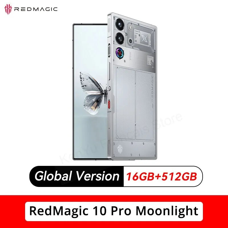 Global Version RedMagic 10 Pro 5G Gaming Phone 6.85" Snapdragon 8 Elite 7050mAh 100W Charge 50MP NFC SmartPhone