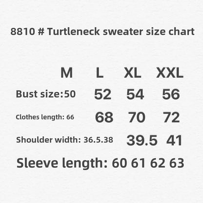 Basic Polo/Turtle Neck Knit Sweater Loose Fit Wide Range Of Sizes Multicolor Options For Men And Women High Street Style