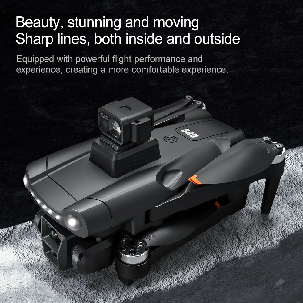 V198 GPS Drone For Xiaomi with 8k professional HD camera 5G WiFi Obstacle Avoidance Optical Flow Brushless Foldable Quadcopter