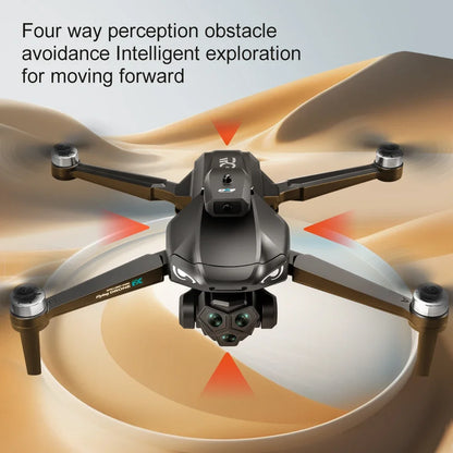 Drones with HD Three Cameras M33 360°Obstacle Avoidance Zoom Screen RC WIFI 20Min ESC  Brushless FPV Drone Toys