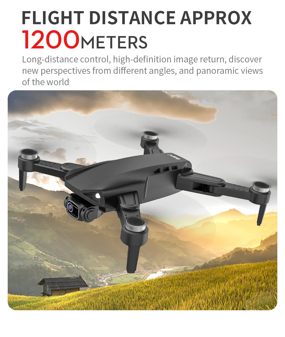 L900 PRO SE Drone 4K Professional GPS 5G WIFI Brushless Motor Dual Camera Dron Fodable RC Quadcopter FPV Helicopter L900 SE MAX