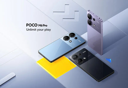 【World Premiere】POCO M6 Pro Smartphone 5000mA 67W wired charging Helio G99 Ultra 6.67 Flow AMOLED 120Hz AMOLED 64MP Camera NFC