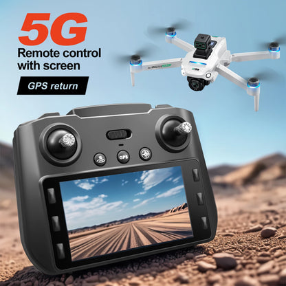 2024 New S159 Drone Professional 8k Camera Four-Axis Aerial Photography with Screen Remote Control 5G WIFI GPS FPV Dron RC 5000M