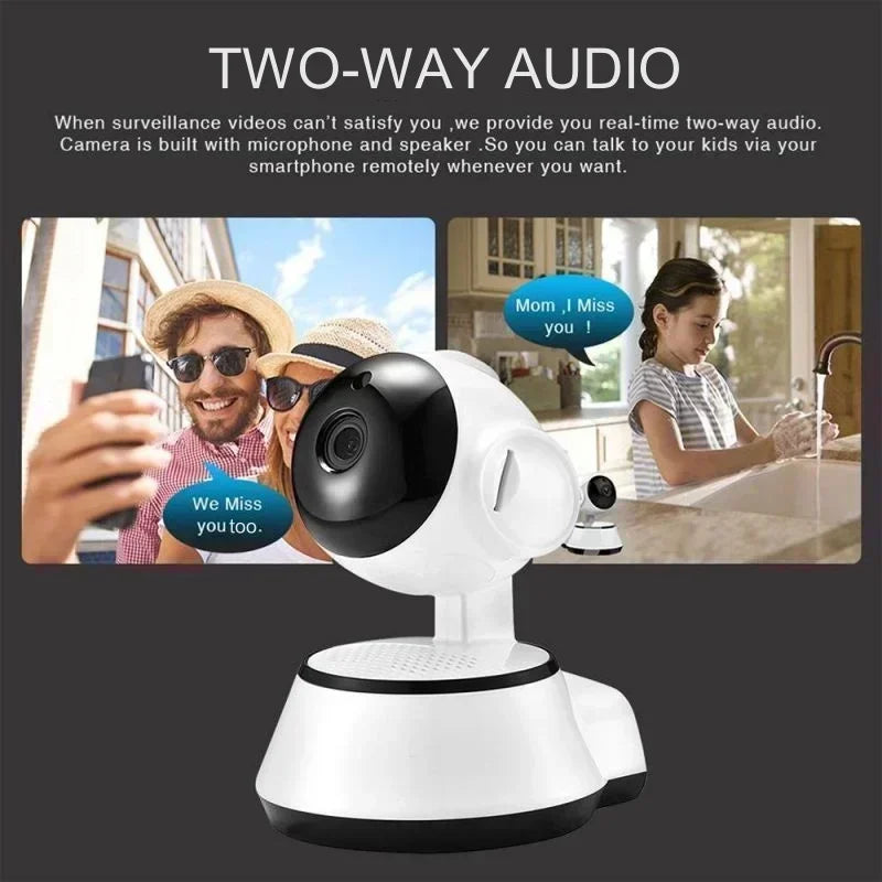 8MP IP WiFi Camera Surveillance Security Baby Monitor AI Human Tracking Cam Full Color Night Vision CCTV Indoor Video Camera