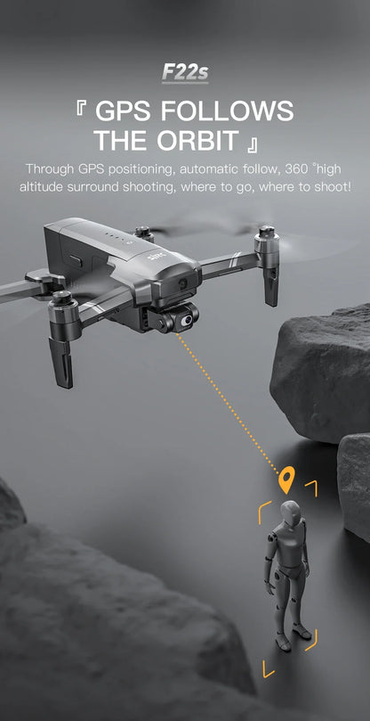 2024 F22S 4K Pro Drone GPS