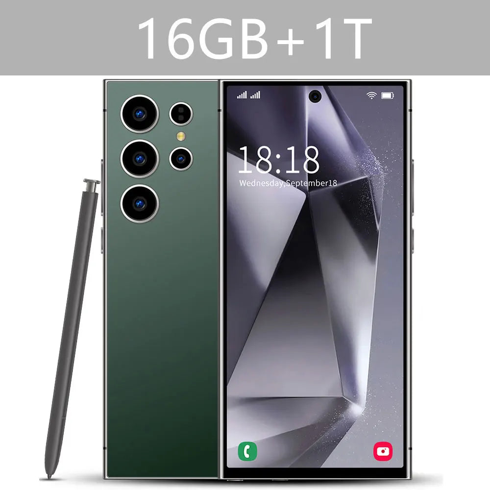 S24 Ultra 7.3HD Telefony komórkowe Oryginalny smartfon 5G Dual SIM Android 14 Telefon komórkowy Snapdragon 8 gen 3 Wersja globalna Telefony komórkowe