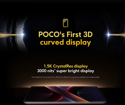 Nowy smartfon POCO X7 w wersji globalnej Dimensity 7300-Ultra 6,67" 1,5K 120Hz AMOLED Display 5110mAh 45W Charge 5G NFC