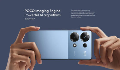 POCO M6 Pro 4G Global Version Smartphone Helio G99 Ultra 120Hz Flow AMOLED 64MP Triple Camera with OIS 67W turbo charging