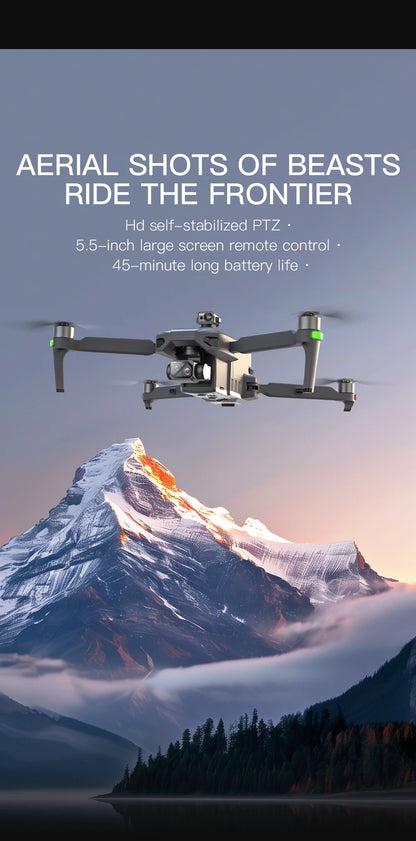 ZLL SG909 SG909MAX Professional Drone With 4K Camera GPS 3-Axis Gimbal 360 Obstacle Avoidance Touch Screen FPV Brushless RC Dron