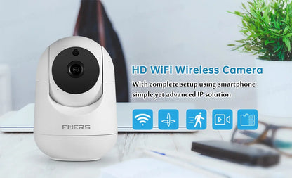 Kamera Fuers 5MP WiFi Tuya Smart Home Indoor Bezprzewodowa kamera IP do monitoringu Wykrywanie AI Automatyczne śledzenie Bezpieczeństwo Monitor dla niemowląt