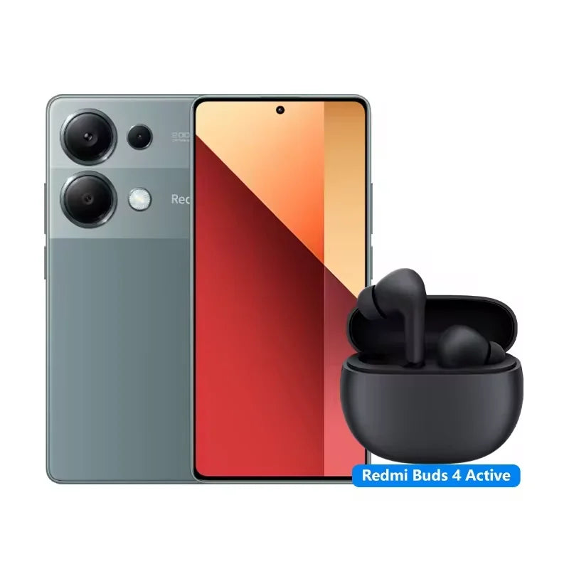 Global Version Xiaomi Redmi Note 13 Pro 4G 200MP OIS Camera 67W Helio G99 Ultra Smartphone 5 NFC 120Hz AMOLED