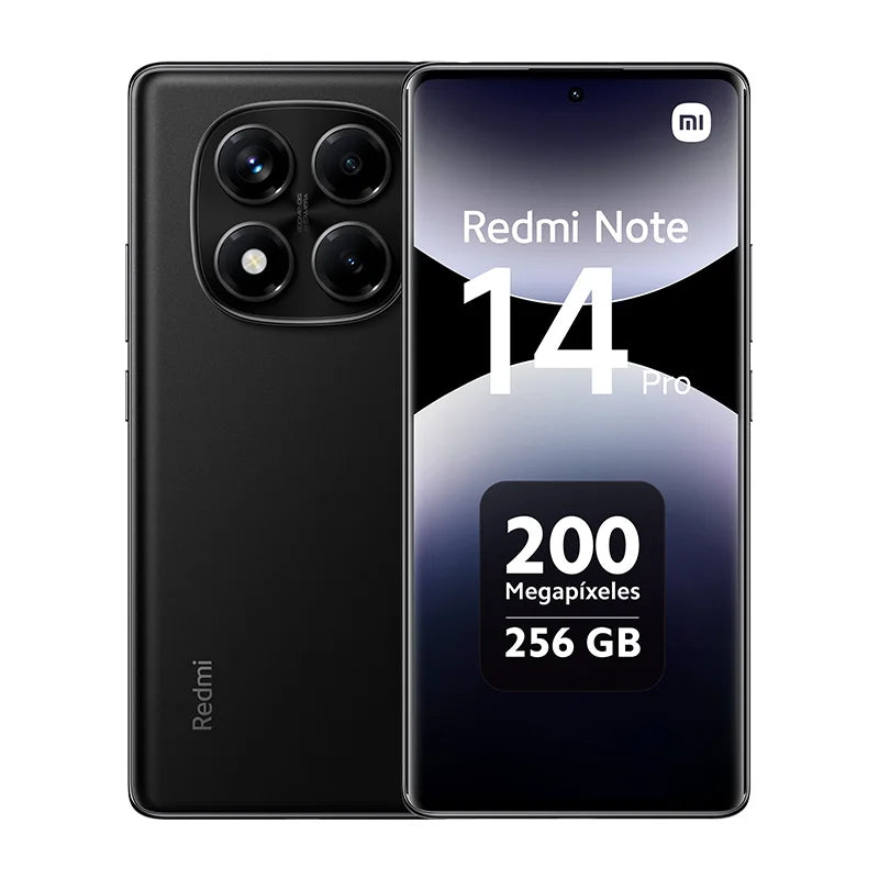 Xiaomi Redmi Note 14 Pro 4G, NFC, smartfon, MediaTek Helio G100-Ultra, ekran AMOLED cali, 120Hz, aparat 200 MP, bateria mAh