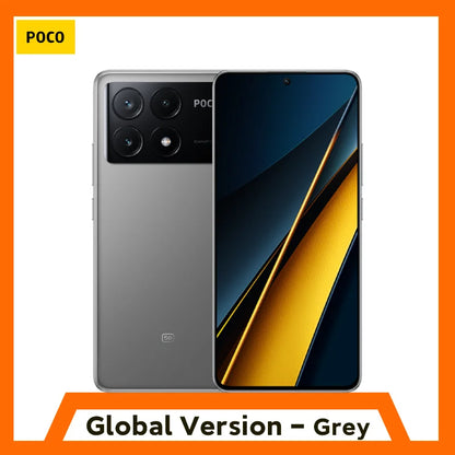 Global Version POCO X6 Pro MediaTek Dimensity 8300-Ultra CrystalRes 120Hz FIow AMOLED Display 64MP Triple Camera OIS 67W 5000mAh