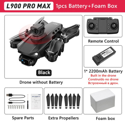 L900 PRO SE Drone 4K Professional GPS 5G WIFI Brushless Motor Dual Camera Dron Fodable RC Quadcopter FPV Helicopter L900 SE MAX