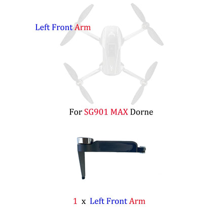 ZLL SG901 MAX Korpus główny / Zdalne sterowanie / Ramię / Śmigło Szybkozłączka Śmigła Ostrze SG901 PRO Części zamienne do dronów Zabawki Akcesoria