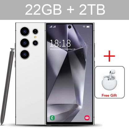 S24 Ultra 7.3HD Mobile Phones Original Smartphone 5G Dual SIM Android 14 Cell Phone Snapdragon 8 gen 3 Global Version Cellphones