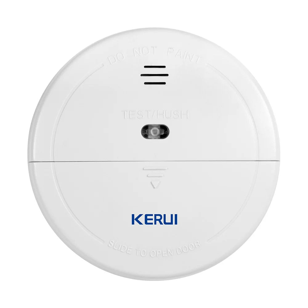 KERUI 5/10 sztuk 433MHZ Bezprzewodowy czujnik dymu domowego Czujnik bezpieczeństwa Współpraca z systemem alarmowym GSM Wifi