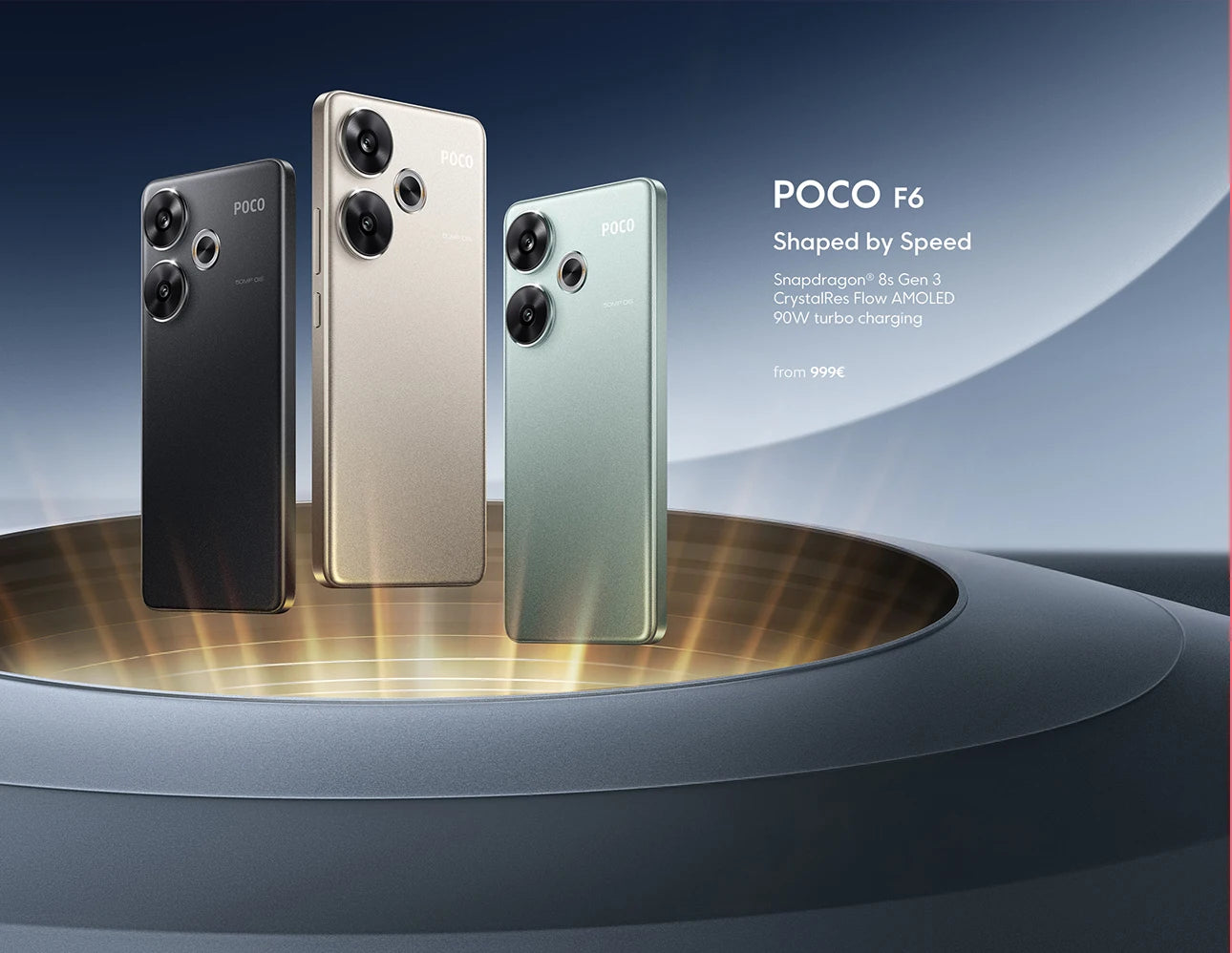 Global Version POCO F6 5G 6.67" AMOLED Flagship Snapdragon® 8s Gen 3 90W Charging 50MP Rear Camera 120Hz 5000mAh NFC