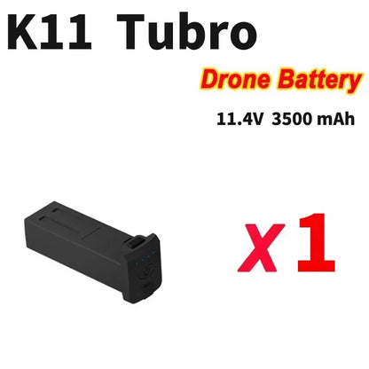 Akumulator 11,4 V 3500 mAh przeznaczony TYLKO do drona K11 Tubro.