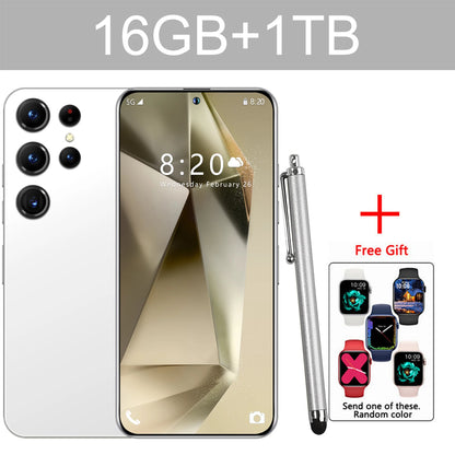 New Original S24 Ultra Smartphone 5G 7.0'' 16G+1T Android Cell Phone Dual Sim Face Unlocked Mobile Phone Cellphones Tablet Tab