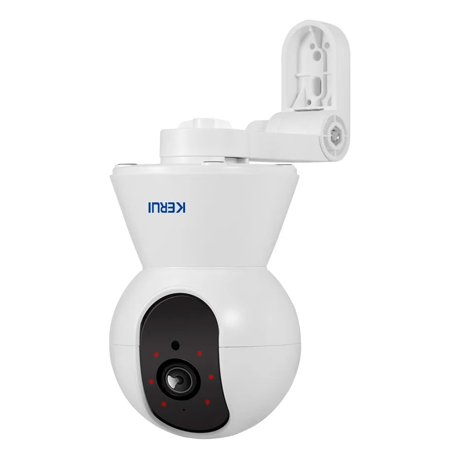 KERUI 4K 8MP Tuya Smart Mini WiFi Kamera IP Automatyczne śledzenie wideo Bezpieczeństwo domowe Nadzór Kot Zwierzęta Pies Kamera Baby Monitor