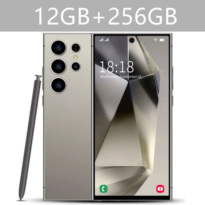 S24 Ultra 7.3HD Mobile Phones Original Smartphone 5G Dual SIM Android 14 Cell Phone Snapdragon 8 gen 3 Global Version Cellphones