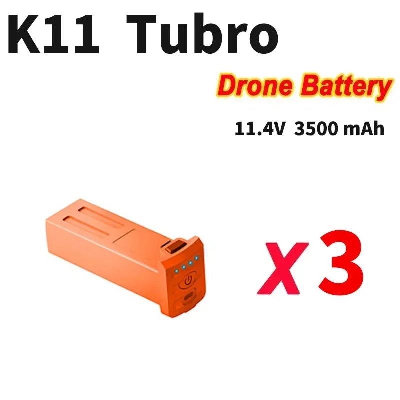 Akumulator 11,4 V 3500 mAh przeznaczony TYLKO do drona K11 Tubro.