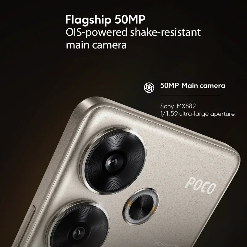 Global Version POCO F6 5G 6.67" AMOLED Flagship Snapdragon® 8s Gen 3 90W Charging 50MP Rear Camera 120Hz 5000mAh NFC