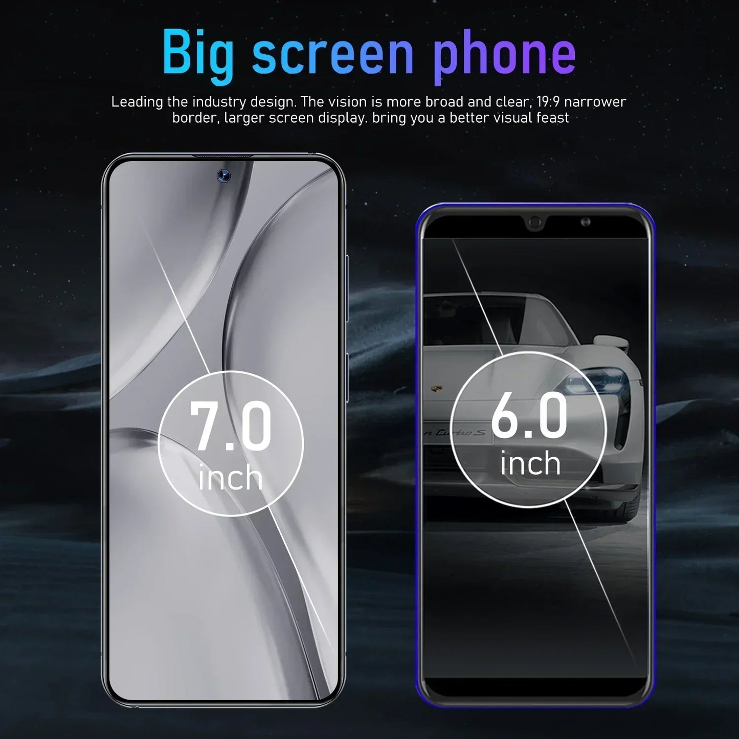 Original S24 Ultra smartphone 7.0HD Screen 16G + 1T 7000Mah Android13 cellulare Dual Sim Face Unlocked 5G Mobile Phone NFC