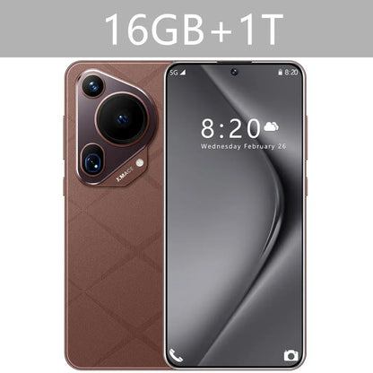 P70 Ultra Smartphone 7.3 cala Globalna wersja Android14 Oryginalny telefon komórkowy Snapdragon 8 gen 3 Telefon komórkowy 5G Dual Sim Telefony komórkowe