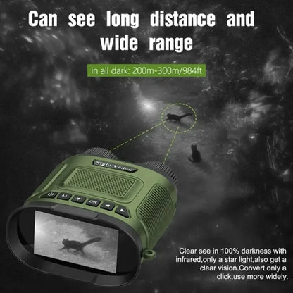 Binoculars Night Vision Telescope Rechargeable 2.5K UHD 8X Digital Zoom 4K Photo 2.5K UHD Video 40MP for Hunting Camping