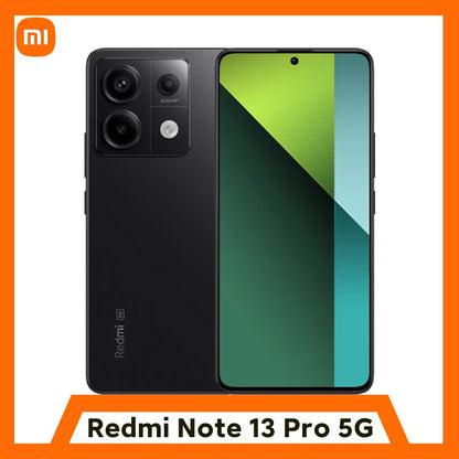 Global Version Xiaomi Redmi Note 13 Pro 5G Smartphones NFC Snapdragon 7s Gen 2 120Hz AMOLED Display 200MP Camera 67W Charging