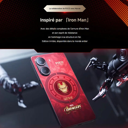 POCO X7 Pro 5G, NFC, Iron Man Edition Red, Dimensity 8400-Ultra, aparat 50 MP, wyświetlacz CrystalRes AMOLED 1.5K 120 Hz, bateria 6000 mAh 