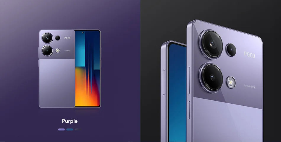 POCO M6 Pro 4G Global Version Smartphone Helio G99 Ultra 120Hz Flow AMOLED 64MP Triple Camera with OIS 67W turbo charging