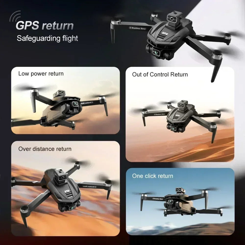 XIAOMI MIJIA V168 Dron 8K GPS Profesjonalna fotografia lotnicza HD Podwójny aparat Wielokierunkowy unikanie przeszkód Dron Oryginalny