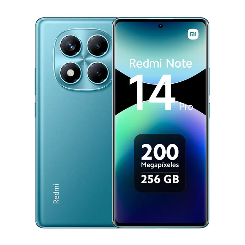 Xiaomi Redmi Note 14 Pro 4G, NFC, smartfon, MediaTek Helio G100-Ultra, ekran AMOLED cali, 120Hz, aparat 200 MP, bateria mAh